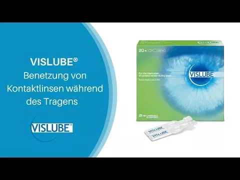 Vidéo sur VISLUBE Doses uniques, 60X0,3 ml