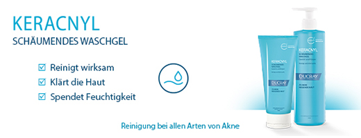 DUCRAY KERACNYL Gel nettoyant, 400 ml