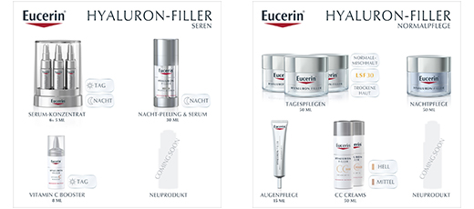 EUCERIN Combleur hyaluronique anti-âge CC Cr.mitt.LSF 15, 50 ml