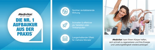 MEDIVITAN Solution injectable iV en paires d'ampoules, 8 pces