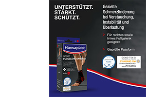 HANSAPLAST Bandage pour cheville Sport taille L, 1 pc