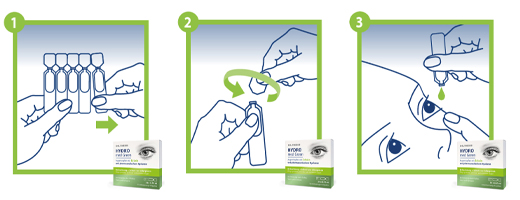 DR.THEISS Hydro med Green, ampoule monodose pour les yeux, 20X0.35 ml