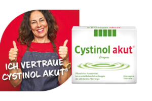 CYSTINOL akut dragées, 100 pcs