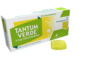 TANTUM VERDE 3 mg Pastilles au goût de citron, 20 pces
