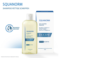 DUCRAY SQUANORM Shampooing pour pellicules grasses, 200 ml