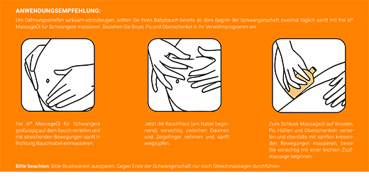 FREI ÖL Huile de massage pour femmes enceintes, 30 ml