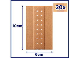 HANSAPLAST Pansement Classic 6 cmx2 m, 1 pc