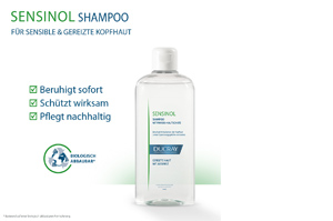 DUCRAY SENSINOL Shampooing avec protection physio-cutanée, 400 ml