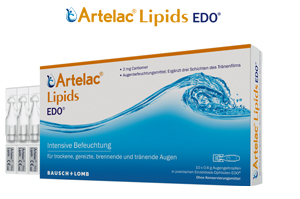 ARTELAC Lipids EDO Gel contour des yeux, 30X0.6 g