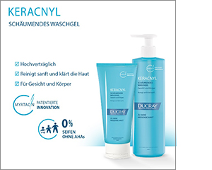 DUCRAY KERACNYL Gel nettoyant, 400 ml