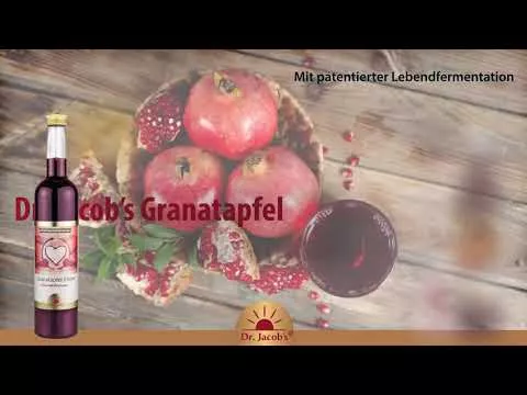 Vidéo sur Élixir de grenade méditerranéen Dr. Jacob`s, 500 ml