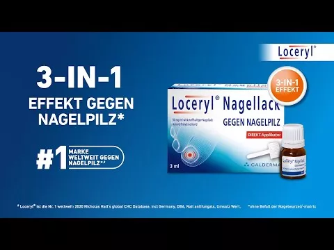 Vidéo sur Vernis à ongles Loceryl contre les champignons des ongles DIREKT-applicateur, 5 ml