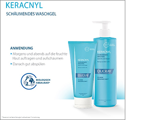 DUCRAY KERACNYL Gel nettoyant, 400 ml