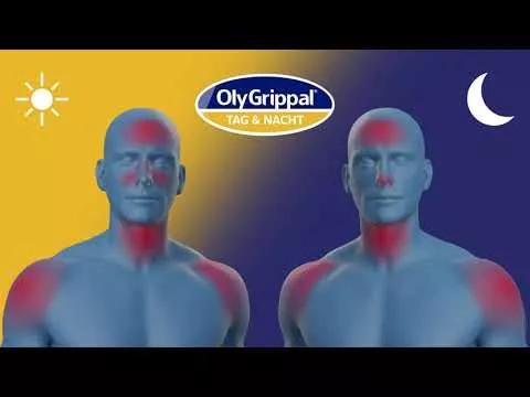 Vidéo sur Olygrippal Jour & Nuit 500 mg/60 mg comprimés (16 pièces)