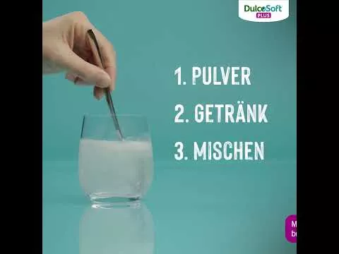 Vidéo sur DULCOSOFT Plus Poudre pour solution buvable, 10 pces