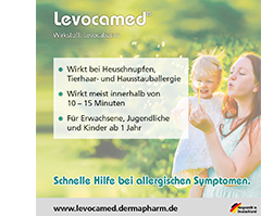 LEVOCAMED 0,5 mg/ml Suspension pour pulvérisation nasale, 5 ml