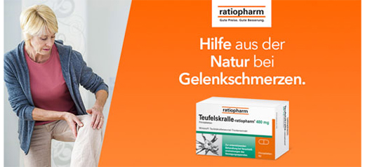TEUFELSKRALLE-RATIOPHARM Comprimés pelliculés, 200 pc