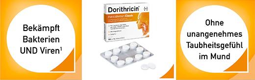 DORITHRICIN Pastilles pour la gorge aux baies des bois, 40 pces