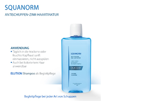 DUCRAY SQUANORM Teinture capillaire antipelliculaire au zinc, 200 ml