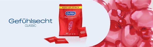 DUREX Préservatifs doux au toucher, 40 pièces