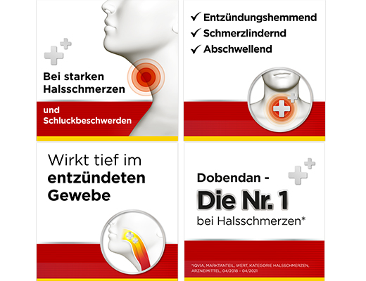 DOBENDAN Direkt Flurbiprofen 8,75 mg pastilles à sucer, 24 pces