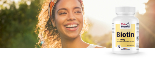 BIOTIN Gélules de 10 mg hautement dosées, 120 gélules