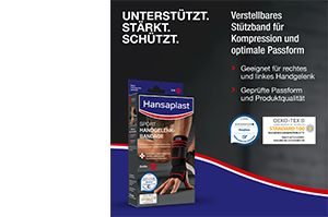 HANSAPLAST Bandage pour poignet Sport taille L, 1 pc