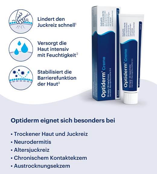 OPTIDERM Crème, 100 g