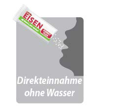 EISEN DIREKT plus Poudre de vitamine C+acide folique+B12, 60 pièces