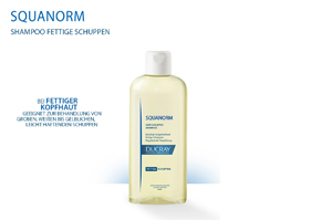 DUCRAY SQUANORM Shampooing pour pellicules grasses, 200 ml