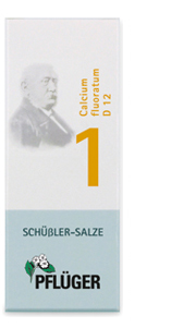 BIOCHEMIE Pflüger 1 Calcium fluoratum D 12, 100 comprimés