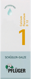 BIOCHEMIE Pflüger 1 Calcium fluoratum D 12 gouttes, 30 ml