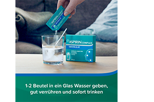 ASPIRIN COMPLEX Btl. avec granulés pour préparation de suspensions, 10 pcs