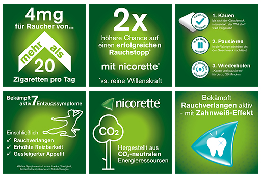 NICORETTE 2 mg gomme à mâcher freshfruit, 210 pces