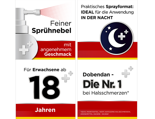 DOBENDAN Flurbiprofen spray miel & Citron, 15 ml