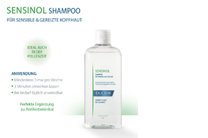 DUCRAY SENSINOL Shampooing avec protection physio-cutanée, 400 ml