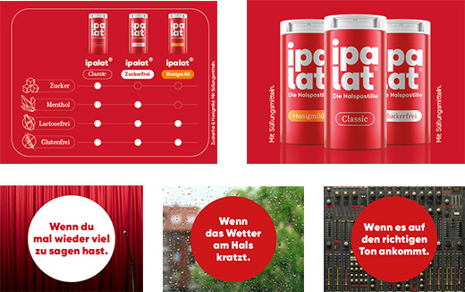 IPALAT Pastilles pour la gorge classic, 40 pces