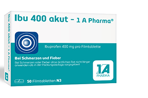 IBU 400 akut-1A Pharma comprimés pelliculés, 50 pc