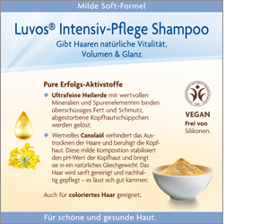 LUVOS Shampooing naturel à l'argile, 200 ml