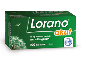 LORANO comprimés aigus, 20 pc