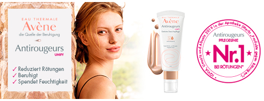AVENE Antirougeurs UNIFY Soin teinté Cr.SPF 30, 40 ml