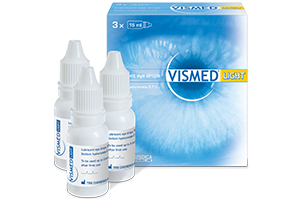 VISMED Gouttes oculaires light, 3X15 ml