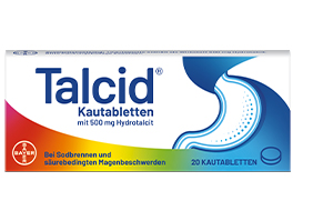 TALCID Comprimés à mâcher, 50 pcs
