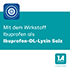 IBU-LYSIN 1A Pharma 400 mg comprimés pelliculés, 50 pc