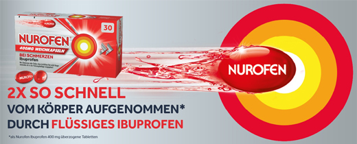 NUROFEN 400 mg capsules molles, 30 pcs