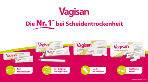 VAGISAN Crème humide avec applicateur, 50 g