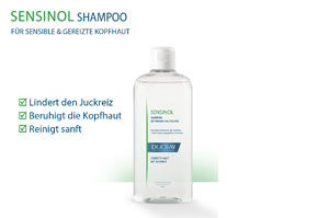 DUCRAY SENSINOL Shampooing avec protection physio-cutanée, 400 ml