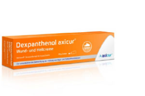 DEXPANTHENOL axicur Crème pour les plaies et les soins 50 mg/g, 50 g