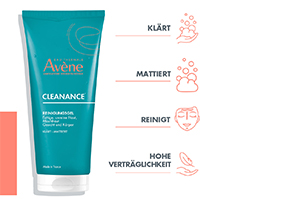 AVENE Gel nettoyant Cleanance+Monolaurin, 200 ml