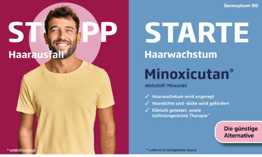 MINOXICUTAN Hommes 50 mg/ml Spray, 3X60 ml